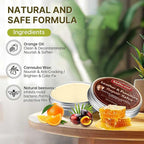 Leather Cleaner and Conditioner, Premium Wooden & Leather Furniture Repair Salve, Polisher & Moisturizer, Restores & Protects for Handbags, Car Seats, Boots, Jackets, Couch & Saddles, 8 oz
