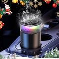 Smart Car Diffuser for Essential Oil with Smart Spray Modes (3 Settings) & Essential Oil Monitor, USB-C Rechargeable, Auto On/Off,Long Lasting (3 Scents Refills) Car Scent with 4 Ambient Light