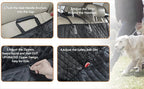 Dog Car Seat Cover for Back Seat Cover for Kids Car Seat Protector for Dogs Nonslip Water Proof Universal Fit Dog Car Seat Cover for ISOFIX Truck SUV(Large,Black)