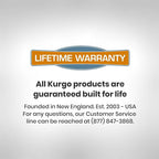 Kurgo Tru-Fit Smart Dog Walking Harness - Comfortable Fit - Adjustable Harness - Reflective Pet Wear - Quick Strap Release - Daily Walk Accessory - Includes Seat Belt Loop - Black - Large