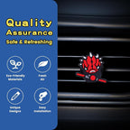 Air Vent Decoration - Cute Super Hero Decorative Vent Clip for Cars, Bedroom or Office [Darth Maul]