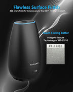 SOICARE Car Diffuser for Essential Oils, Small Portable Car Essential Oil Diffuser with Built-in USB Cable, Mini Aromatherapy Air Scent Humidifier Diffuser for Travel/Office/Home (Elegant Black)