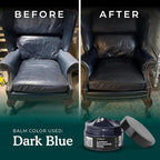 Clyde's™ Recoloring Balm | Non-Toxic Material Dye & Restorer for Furniture, Car Seats, & More | 23 Colors (Blue, 100ML)