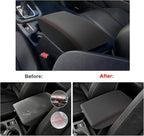 SXCY for 2025 Forester Armrest Cover for Forester 2025 Accessories [Not for 2026 Forester Updated Center Console] 2025 Forester Center Console Cover 2025 Forester Middle Console Cover (Red Line)