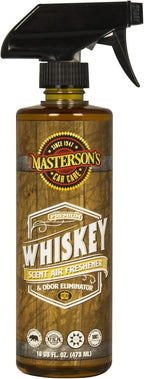 MASTERSON'S CAR CARE MCC_120_16 Whiskey Scent Air Freshener & Odor Eliminator (16 oz)