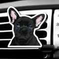 WIRESTER Fresh Scented Car Air Freshener Vent Clip, Decorative Accessories, Interior Decoration for Cars - Cute Animal Butt, Cute Dog Cat, Dog Butt Looking Back, Dog Lying