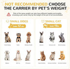 Lekereise Top-Expandable Pet Carrier 18x11x11Inch Delta American United Airline Approved Soft Sided Underseat to 15lbs Travel Carriers for Small Dogs Cats with Locking Safety Zippers Anti-Scratch Mesh