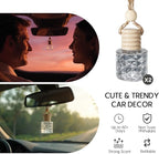 Car Air Freshener-Celestial Linen Scent Car Fresheners Long Lasting Essential Oil Car Diffuser- Cute Car Accessories for Women Interior without Methyl Carbitol&Hexylene Glycol