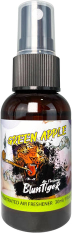 High Concentrated Strong Oil Based Air Freshener (Inspired by Green Apple) 30ml/1oz Car, Room, Home and Bathroom Deodorizer & Odor Eliminator Spray