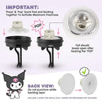 Hello Kitty Car Air Freshener Refills 2-Pack - Midnight Lavender Scent – Cute and Long-Lasting Car Accessories, Odor Eliminator, Fun Scents, 30 Days Freshness (2 Refills)