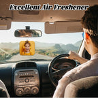 50 Custom Logo Air Fresheners - Personalized Double-Sided Car Hanging Ornaments (50 Square)