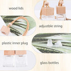 20 Pack Car Haning Perfume Bottle Refillable Car Air Freshener Diffuser Empty Aromatherapy Fragrance Essential Oil Diffuser Pendant Auto Home Ornaments Decors