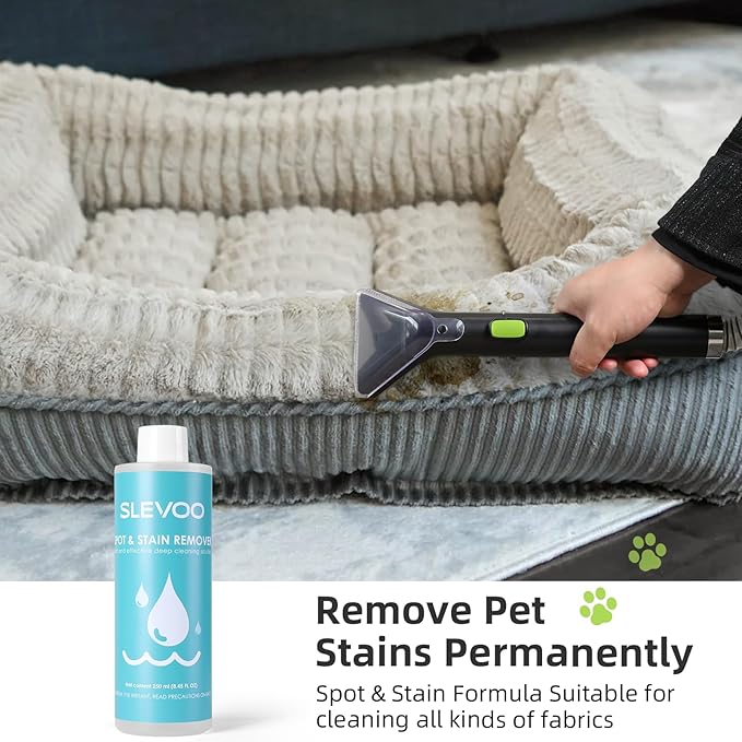 Carpet Cleaner Machine 11Kpa Strong Suction, New 450W Powerful Motor, Portable Upholstery Cleaner with Spot Cleaner, Stain Remover for Pet Accident, Rugs, Carpet and Upholstery Green