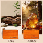 Car Air Freshener- Original Wood Air Freshener-Car Odor Eliminator for Visor Clip-Long Lasting Scent, Vehicle Scent Diffuser for Truck, SUV, Sedans - 4 pack IINCLUDED 2 CLIPS (Gradient Brown)