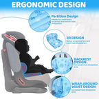 Orzbow Car Seat Cooling Pad with Insulated Bag, Gel Car Seat Cooler Pad for Babies, Toddler, Infant, Portable Cooling Mat for Strollers and Carseats, Keep Baby Cool in Summer, Blue