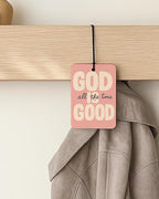 Jesus Christian Car Air Freshener 4 Pcs Coconut Scented, Religious Car Accessories Mirror Decor for Women, Abstract Boho Floral Scripture Hanging Air Freshener for Cars Closet Drawer Books