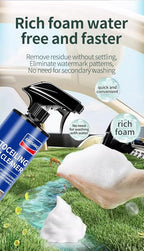 Car Ceiling Foam Cleaner, Enzyme Active Auto Interior Upholstery Cleaner, Multi-Purpose Decontamination for Seats/Carpet/Dashboard/Steering Wheel, Phosphate-Free 500ml/16.9oz