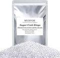 MUBYOK 1.5LB Sugar Fruit Rings Premium Scented Aroma Beads for Making Car Freshies Supplies PreScented Beads for Car Air Freshener Sachets Long-Lasing Scent