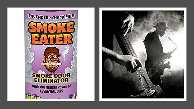 Smoke Eater Odor Eliminator Spray, Lavender, 4 oz — Tea Tree Oil Breaks Down Smoke at the Molecular Level
