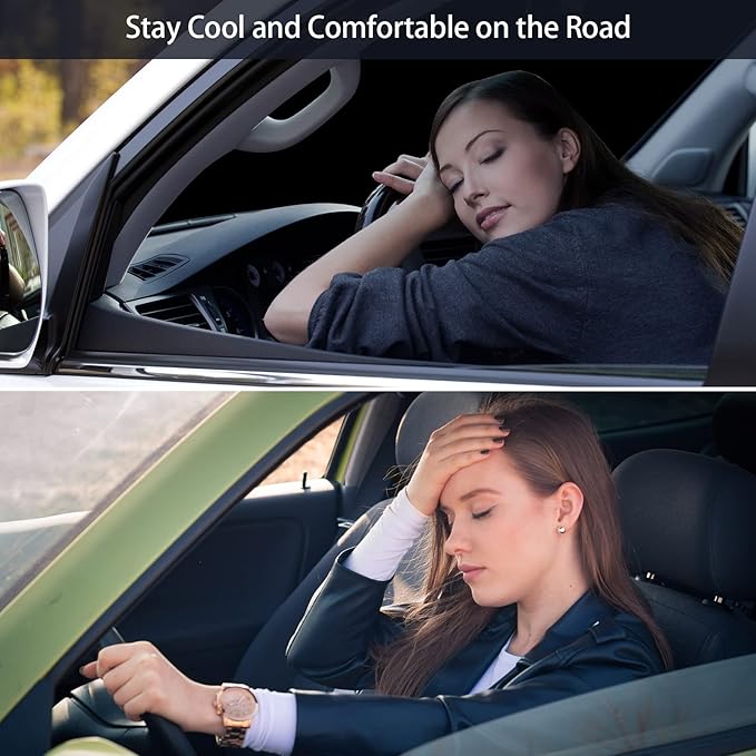 Car Sun Shade for 2019-2024 2025 2026 Dodge Ram 1500 Windshield Sun Shade, Sun Visor Windshield Screen Cover for Ram Front Window Sunshade Foldable Auto Interior Accessories UV Block to Keep Cool
