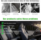 2 PCS Window Shades, Auto Front Rear Side Sun Shades for Block Heat & UV Protection, Breathable Mesh Baby Screen Covers, Universal Car Accessories (Back)