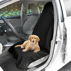 Waterproof Sweating Car Seat Cover for Post Gym Workout, Running, Swimming, Beach and Hiking, Universal Fit Non-Slip Bucket Seat Protector for Cars SUV Trucks, Machine Washable (Off-White)