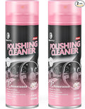 DONKEYPRO Polishing Cleaner, Car Interior Cleaner - Cleans & Protects Plastic, Vinyl, Leather Seats, Rubber, Dash, Trim - UV Guard, Anti-Aging, Exterior & Interior Detailer Spray (2 x 15oz)