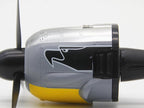 Fw-190 WWII Fighter Plane Car Air Freshener Vent Clip - Long Lasting 30-Day Cologne Scent, Rotating Propeller Odor Eliminator, Aviation Themed Auto Diffuser