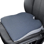 Car Wedge Seat Cushion for Car and Truck Seat Office Chair Wheelchair - Memory Foam Seat Pad for Sciatica Tailbone Pain Relief