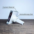 Custom Car Air Vent Clip with Photo, Personalized Crystals Picture Car Air Freshener Clips Interior Decoration