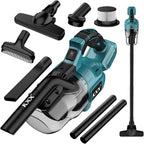 Cordless Vacuum for Makita 18V Battery, 5 in 1 Handheld Electric Vacuum Cleaner with 500W Powerful Motor, 46 CFM Portable Hand Vacuum with Filtration HEPA for Floor, Carpet, Car (Battery Not Included)