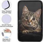Dreaweet Car Armrest Cover Pad Soft Center Console Cover Black Cat Car Accessories for Women Interior Cute,Universal Armrest Cover for Car Truck SUV Sedan