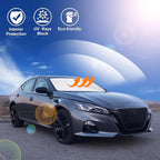 Windshield Sun Shade Fit for Nissan Altima 2019 2020 2021 2022 2023 2024 2025 2026 Accessories Front Window Sunshade Protect Car from Sun Rays