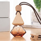 8ml Car Air Freshener Pendant Diffuser Hanging Perfume Bottle Car Interior Ornament Perfume Essential Oil Jar