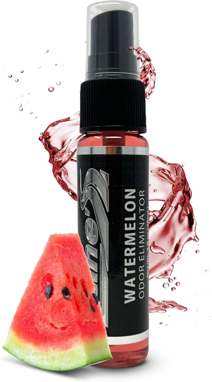 LANE’S Premium Car Air Freshener "Watermelon" - 1oz Oil-Based, Long-Lasting Auto Scent Spray - Food, Pet, Odor Smell Deodorizer for Cars, Trucks, SUVs' Interior Leather, Carpet, Upholstery
