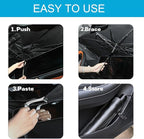 Windshield Sun Shade Umbrella, Portable Foldable, Spring Structure Wind Shield, Front Window Sunshade, Protect from Sun Rays Car Windshield, Universal for Any Car (53.1'' x 29.5'')