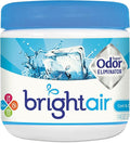 Bright Air 900090 Solid Air Freshener and Odor Eliminator, Cool and Clean Scent, Blue, 14 Ounces
