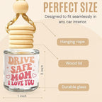 NewEleven Easter Gifts For Mom - Mom Car Essentials, Gifts For Moms, Mommy - Cute Gifts For Mother From Daughter, Son, Kids - Car Air Freshener Hanging 2 Pack, Vanilla Cream Oil Diffuser