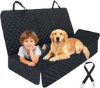Dog Car Seat Cover for Back Seat Pet Cover for Dogs, Waterproof Nonslip Car Seat Covers Protector Scratchproof Pet Bench Seat Covers for Cars, Truck, SUV