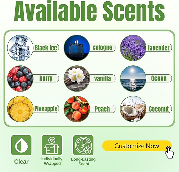 10-1000 Pcs Custom Air Fresheners with Picture - Personalized Photo Logo Text Double Sided Air Freshener Customized Bulk Gifts for Car Business Branding Events (Square, Various)