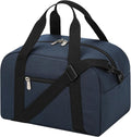 Small Gym Bag Carry On Bag - 12 in Mini Duffle Bag Lightweight for Overnight Travel- Navy Blue
