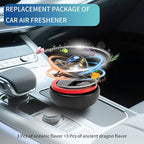 Kwak's 6 Packs Air Freshener Refill Tablets ，Individual Package Long Lasting Fresheners for Cars （2 Scents included Gulong Fragrance & Ocean）