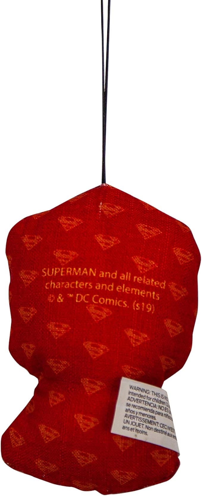 Plasticolor 005353R01 Superman Sachet Style Air Freshener for Car Truck or SUV