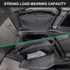 Car Sunroof Organizer Bag Compatible with 2024 2025 Hummer EV Hardtop Roof Panel Storage Bag Waterproof Foldable Multi-Function Car Rooftop Carrier Sunroof Storage Bags (Rear Top Roof Glass-Left)