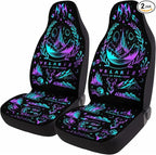 GENANY Acotar Velaris Car Seat Covers Set of 2, Breathable Front Seat Covers for Truck Sedan SUV, Bookish Car Accessories, Bookish Gift for Women Men