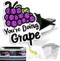 Cute Car Air Freshener Clips Grape Car Vent Clips Grape Cars Scents Cologne Air Conditioner Clip Auto Vent Interior Decoration Cars Accessories Grapes Gifts for Men Women,Friends
