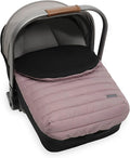 Little Unicorn Winter Car Seat Cover | Premium Insulated Fabric | Universal Fit & Easy to Install | Travel Bag Included (Mauve)