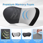 Lumbar Support Pillow for Office Chair - Lumbar Pillow for Car - Ergonomic Lumbar Support Pillow for Car Automotive Seat Cushions