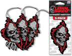 Paper Air Freshener Value Pack Skulls n Bullets