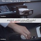 Air Spencer Cartridge Squash Scent 4-Pack Car Air Freshener, Heavy Duty, Last Long, JDM AS A9 Squash Eikosha Japan